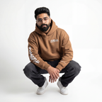 BROWN HILLBORNE TERRAIN HOODIE