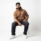 BROWN HILLBORNE TERRAIN HOODIE