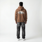 BROWN HILLBORNE TERRAIN HOODIE