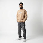 BEIGE GLOBAL LEGACY SWEATSHIRT