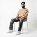 BEIGE GLOBAL LEGACY SWEATSHIRT