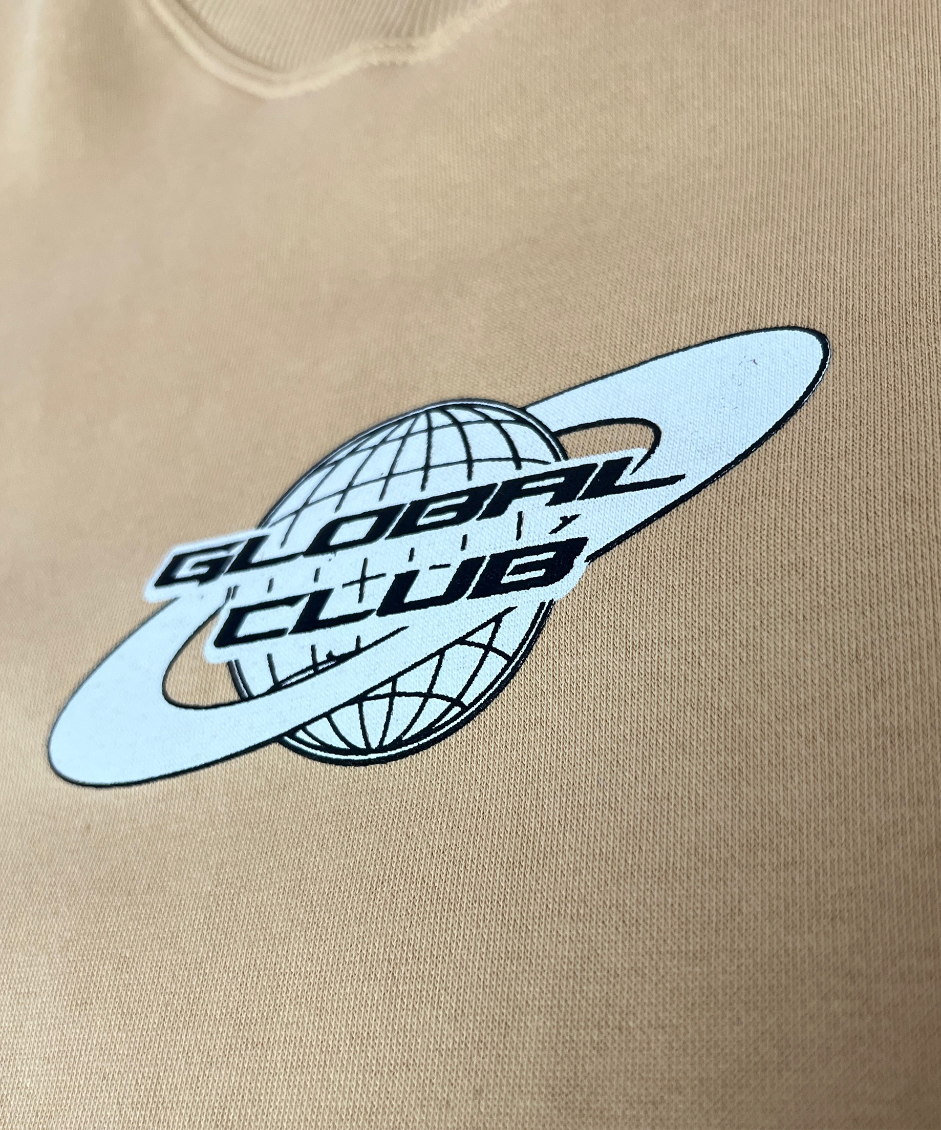 BEIGE GLOBAL LEGACY SWEATSHIRT