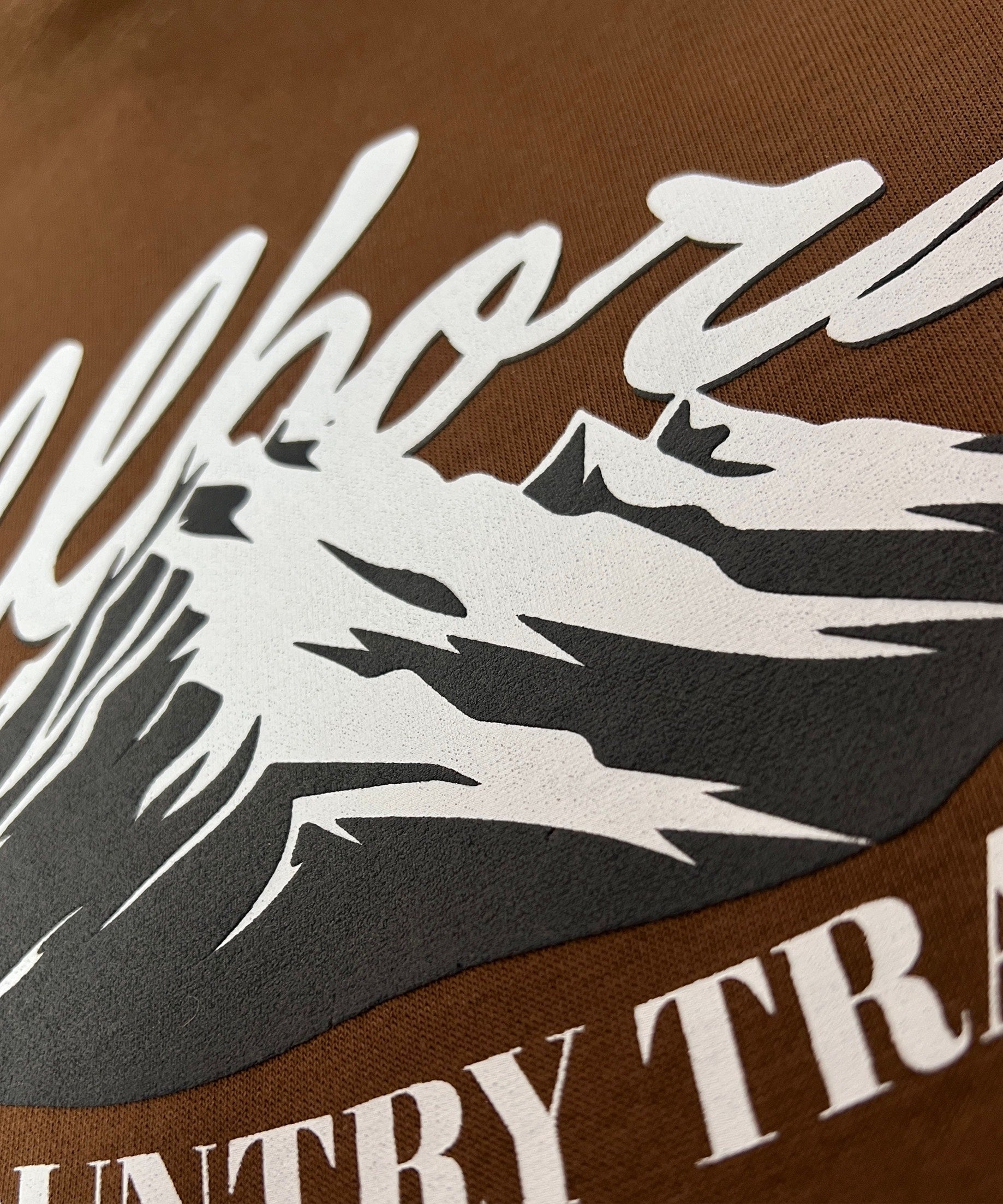 BROWN HILLBORNE TERRAIN HOODIE