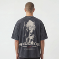 BLACK SILENCE ACID WASH T-SHIRT
