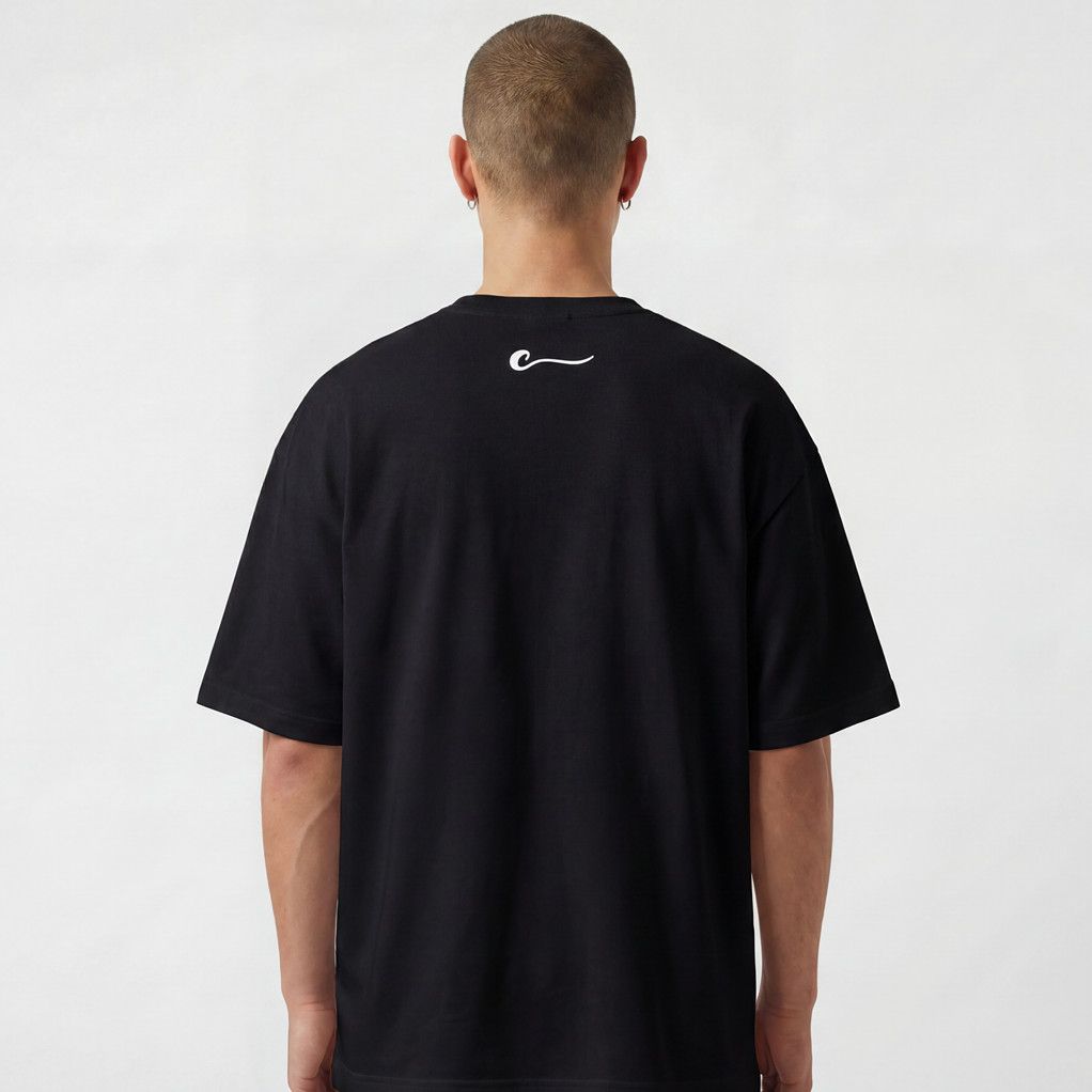 BLACK SIGNATURE ESSENTIAL T-SHIRT