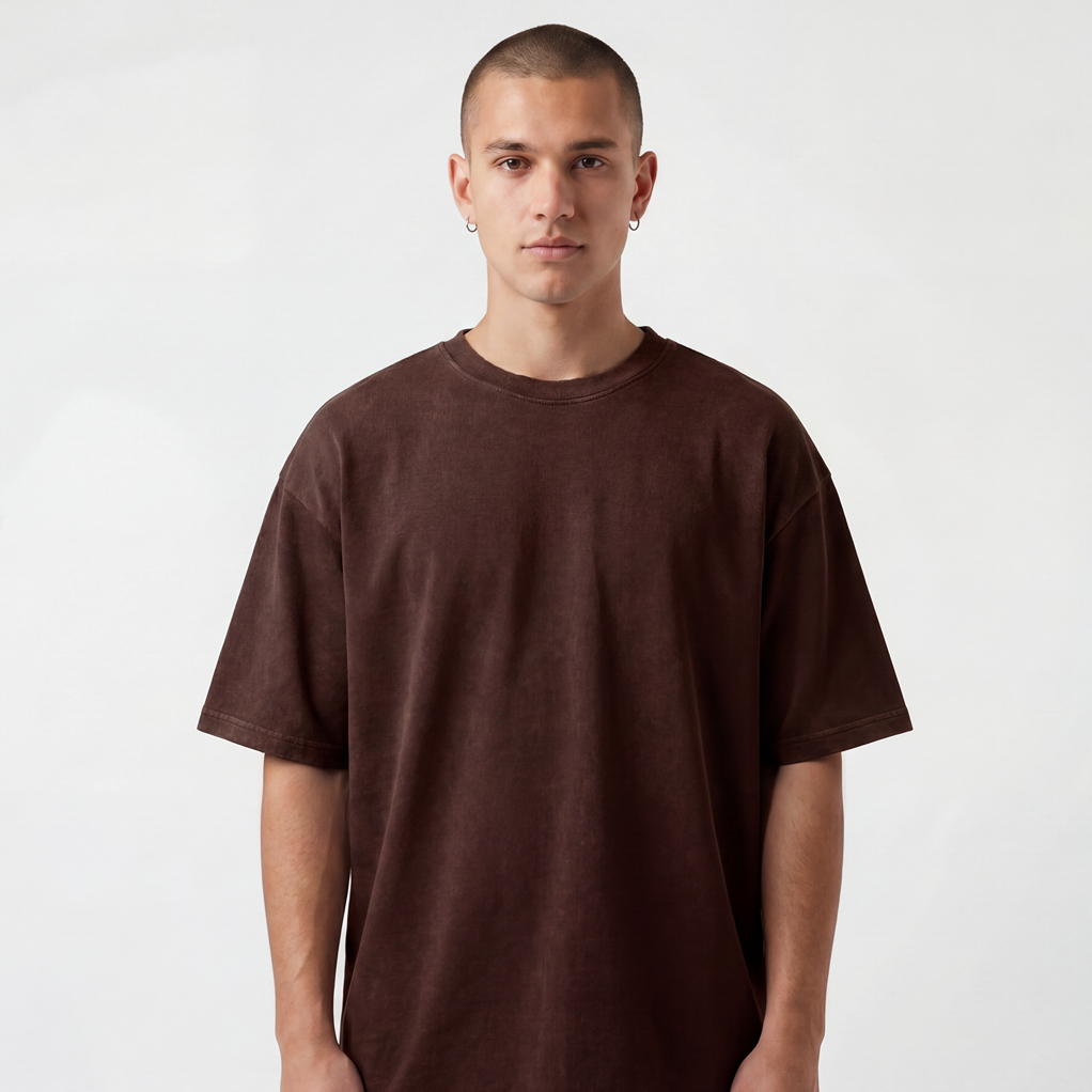 BROWN SIGNATURE ESSENTIAL T-SHIRT