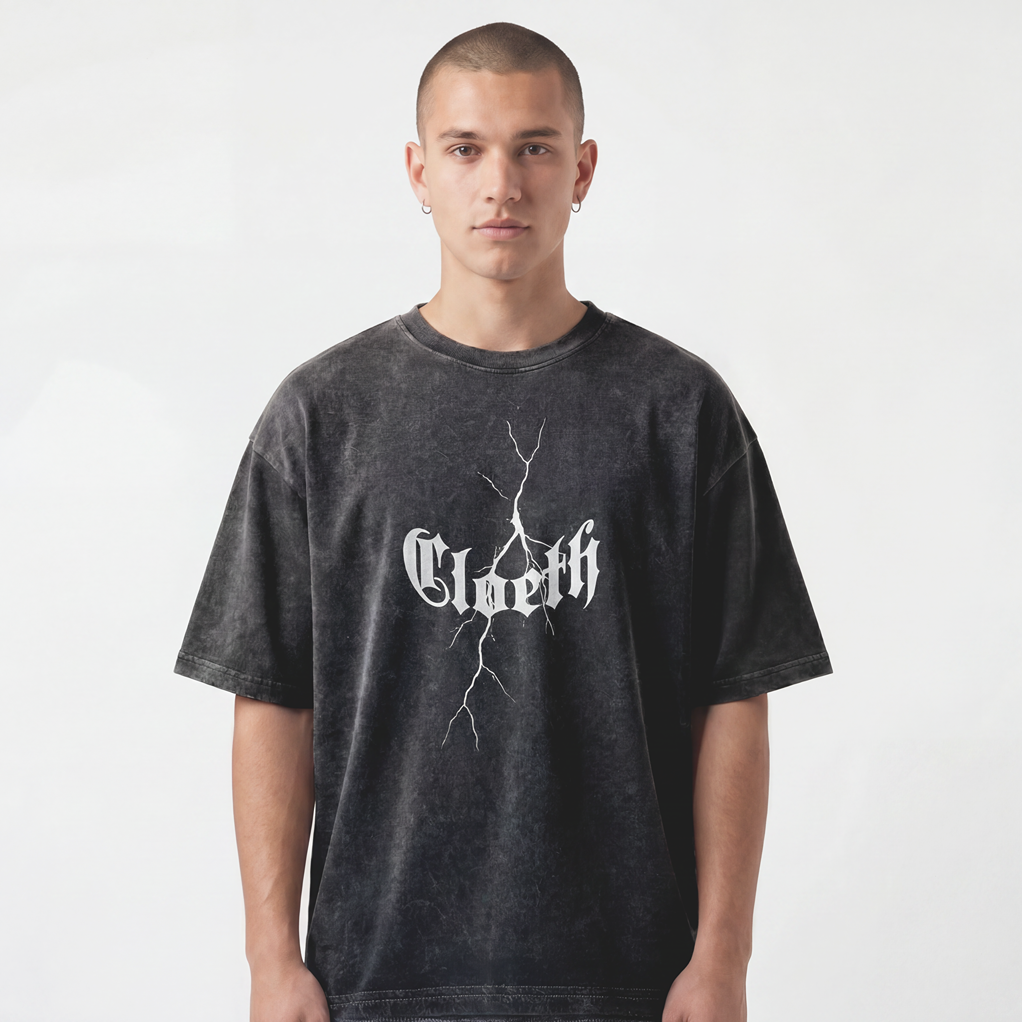 DARK ANGEL ACID WASH T-SHIRT