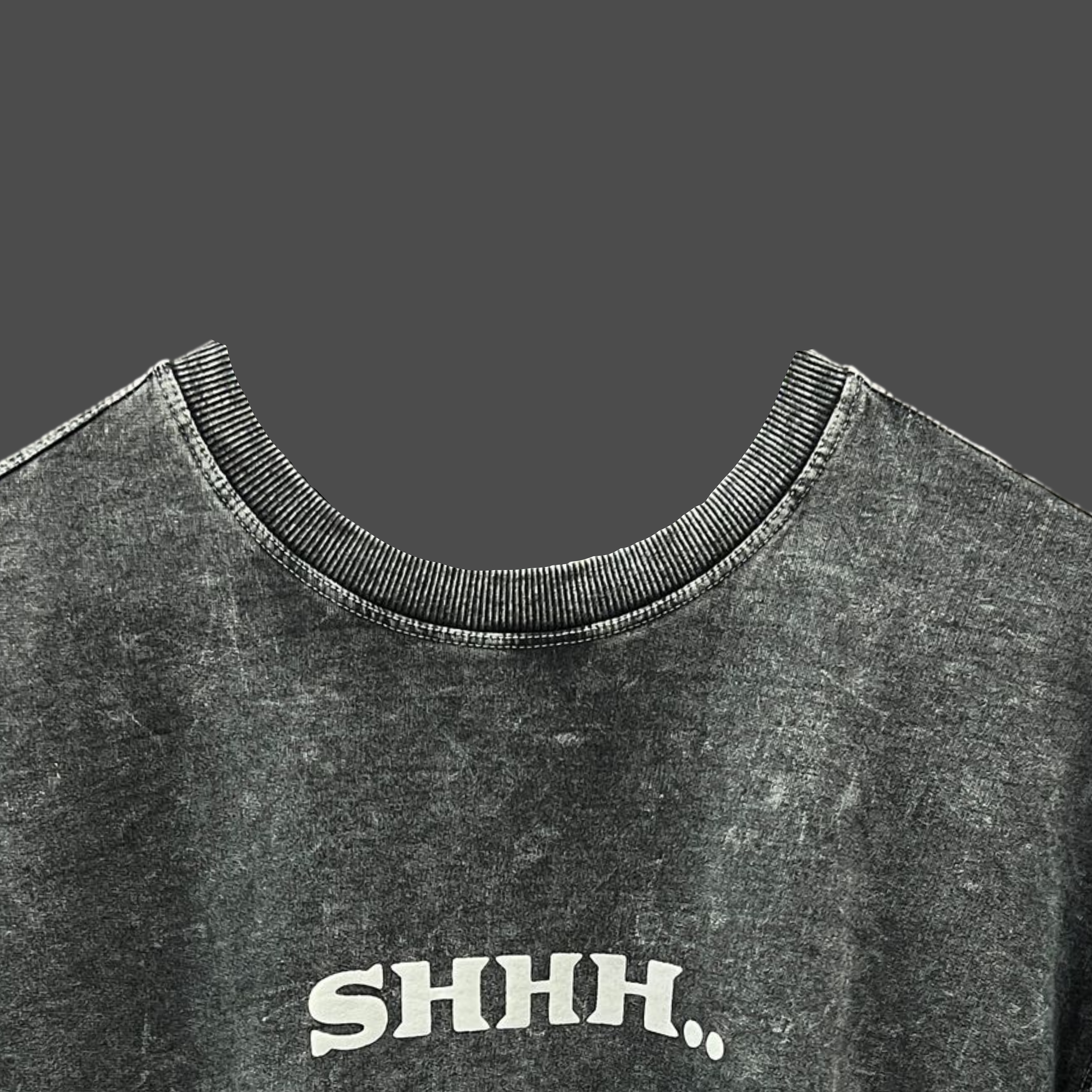 BLACK SILENCE ACID WASH T-SHIRT