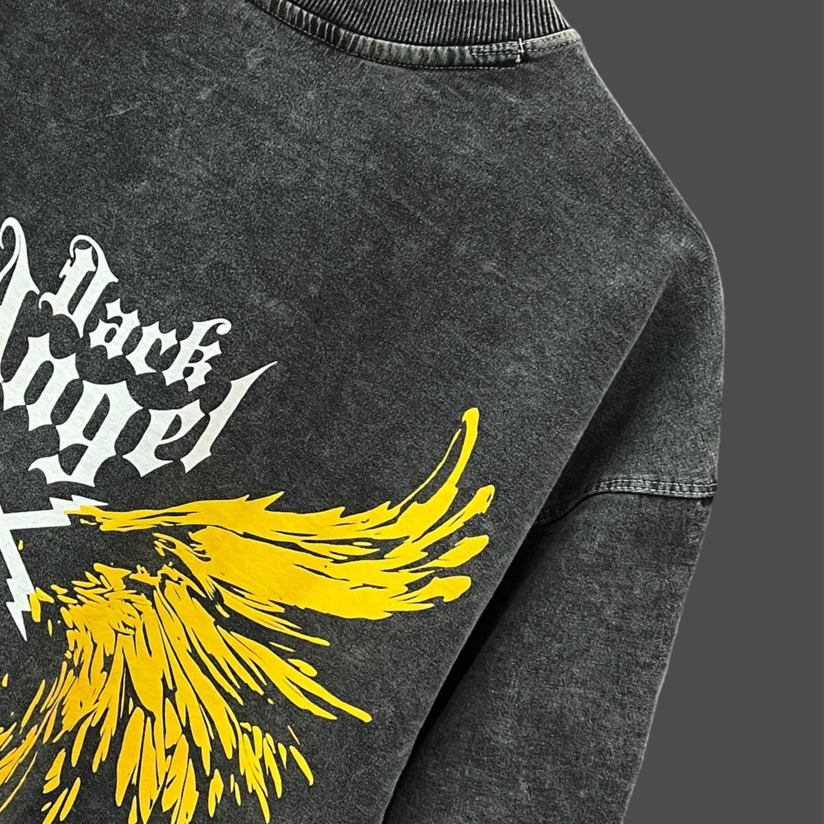 DARK ANGEL ACID WASH T-SHIRT