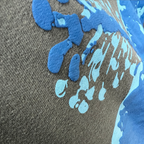 GREY AZURE BLOOM T-SHIRT