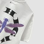 WHITE DRAGONFLY T-SHIRT