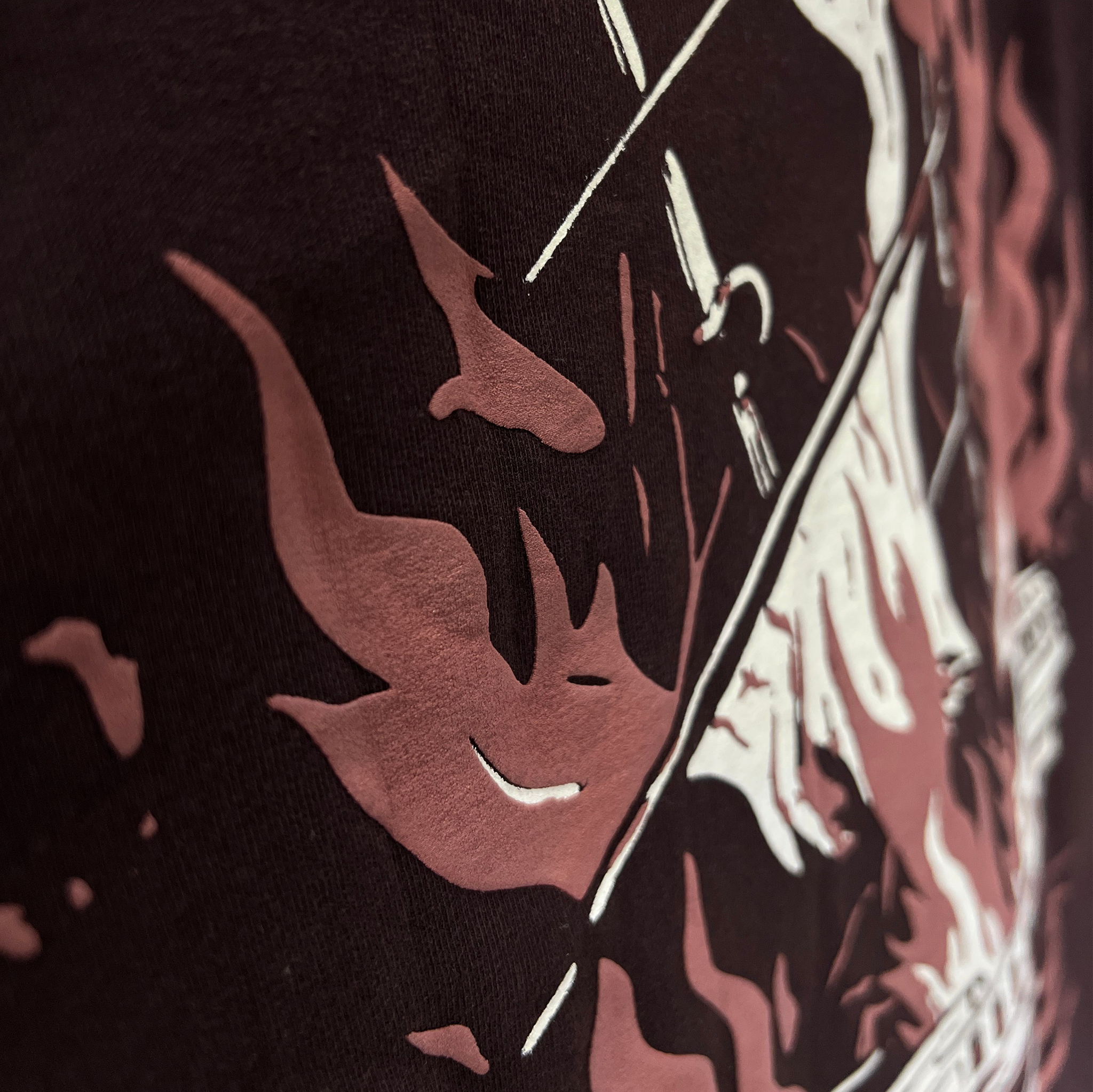 BROWN SCORCHED SEAS T-SHIRT
